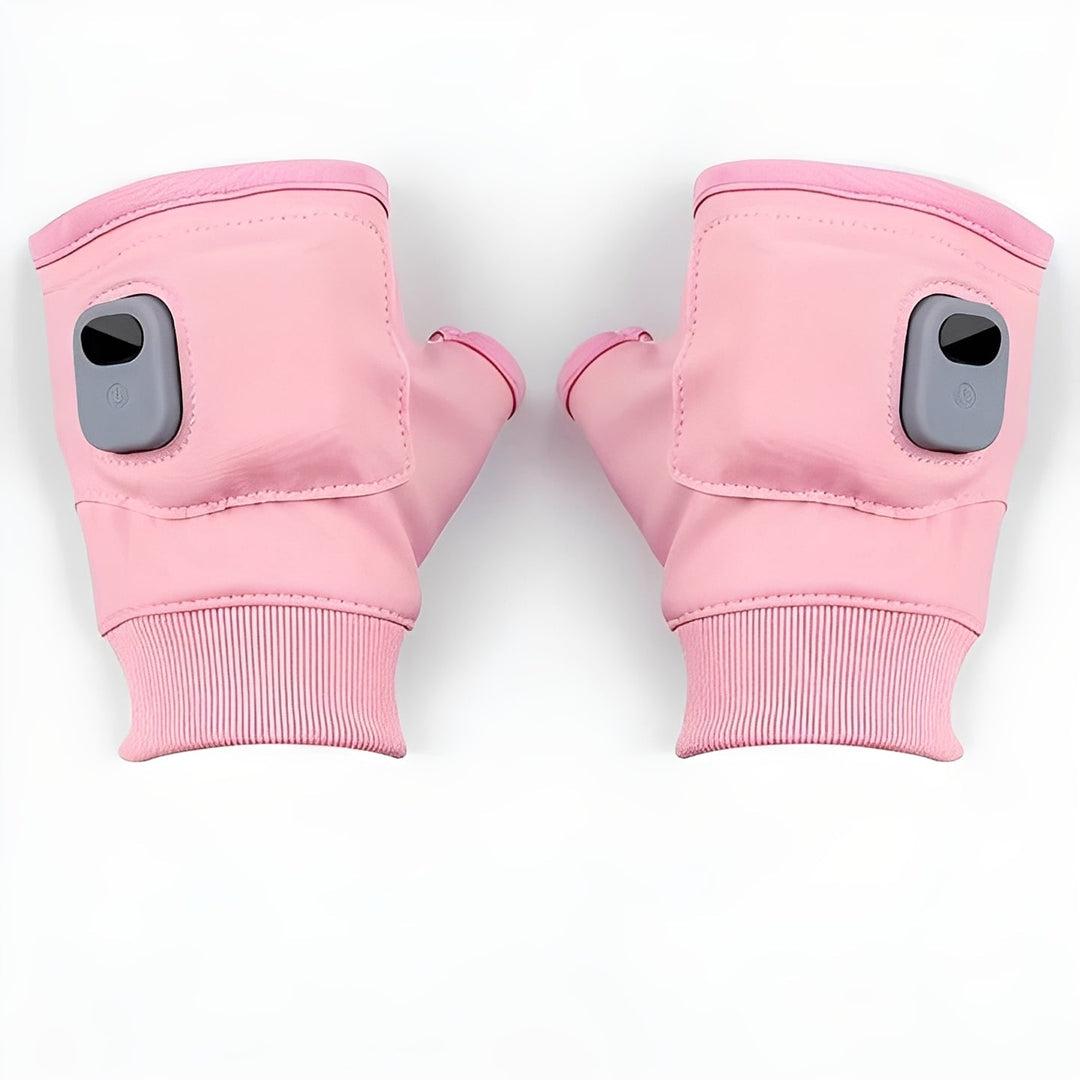 Warmteparadijs™ Vingerloze verwarmde handschoenen met 3 standen