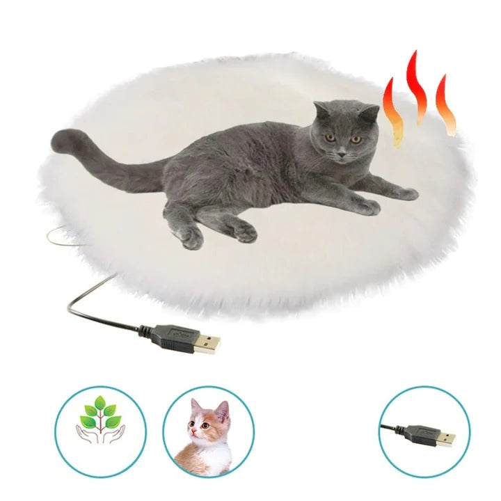 Warmteparadijs™ USB-warmtekussen voor huisdieren met constante warmte