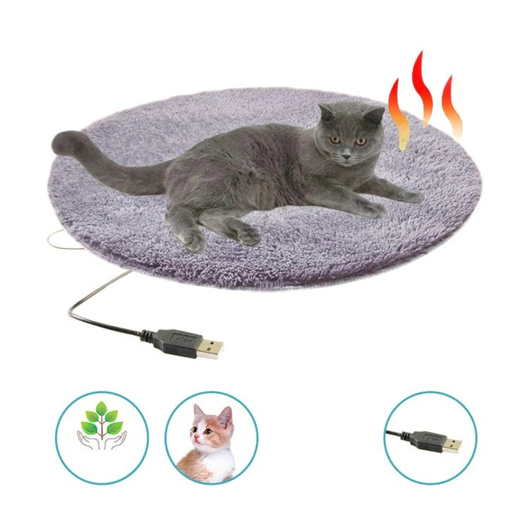Warmteparadijs™ USB-warmtekussen voor huisdieren met constante warmte