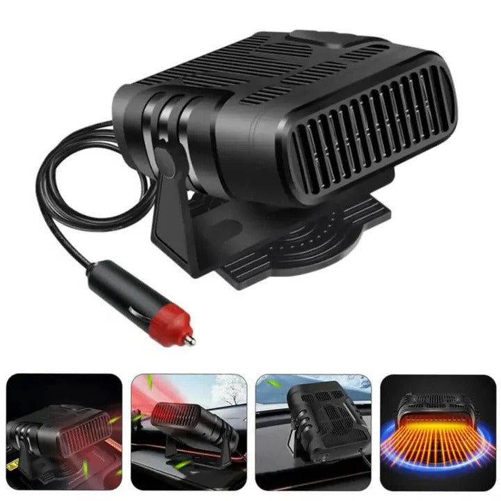 Warmteparadijs™ Autokachel en koeler 12V met 360° draaibare voet