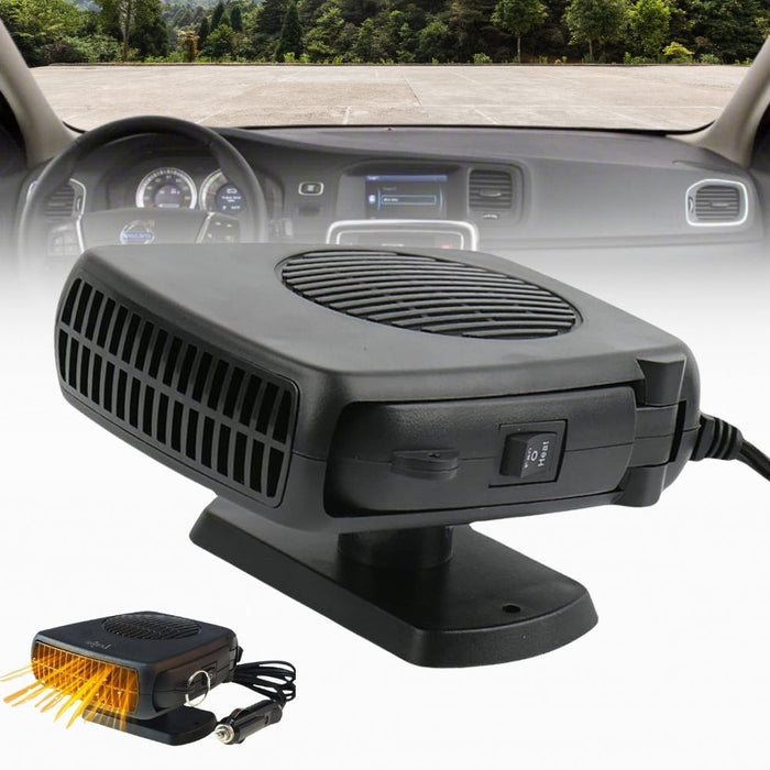 Warmteparadijs™ Keramische autokachel 12V met 150/300W en thermostaat