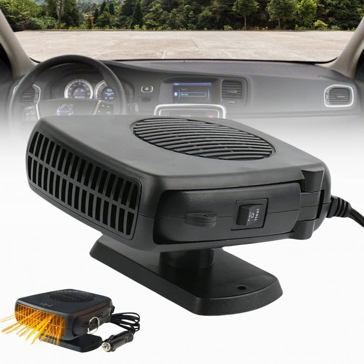 Warmteparadijs™ Keramische autokachel 12V met 150/300W en thermostaat