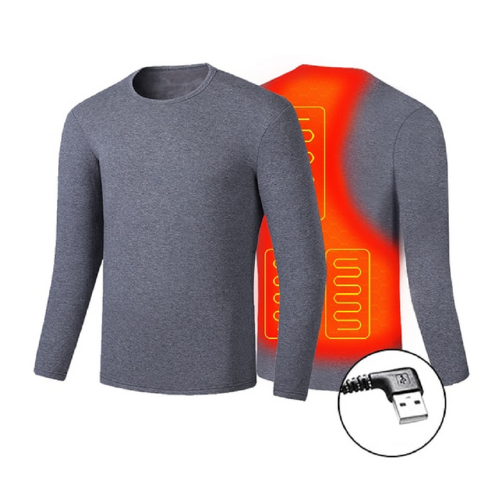 Warmteparadijs™ Verwarmd thermo-ondergoed met USB en platte naden