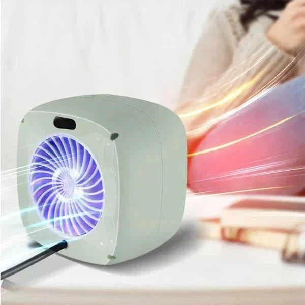 Warmteparadijs™ Mini-kachel 450–800 W voor op je bureau
