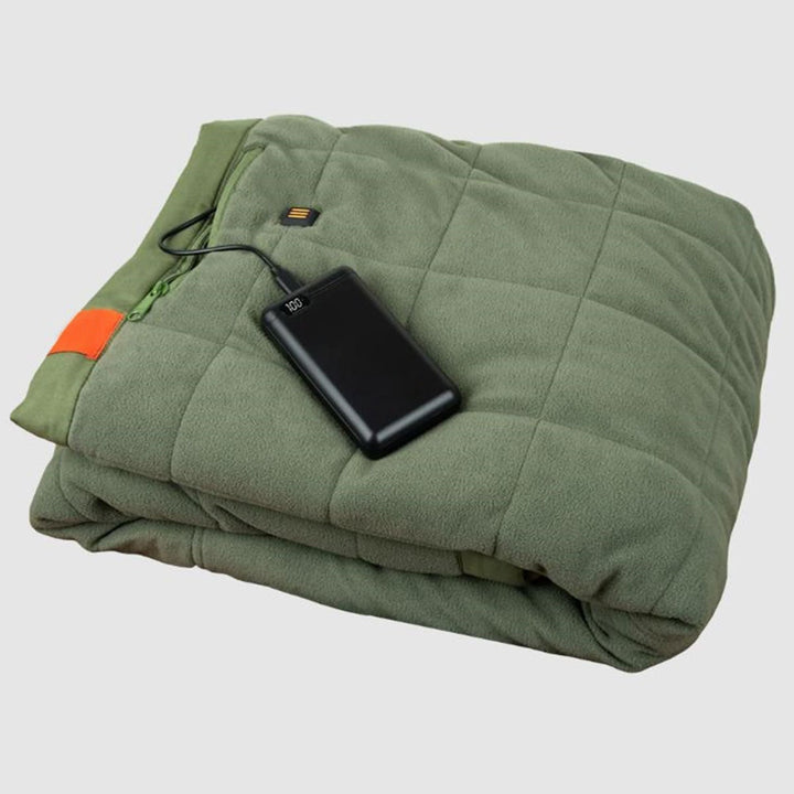 Warmteparadijs™ Verwarmde buitendeken met ingebouwde powerbank en 3 zones