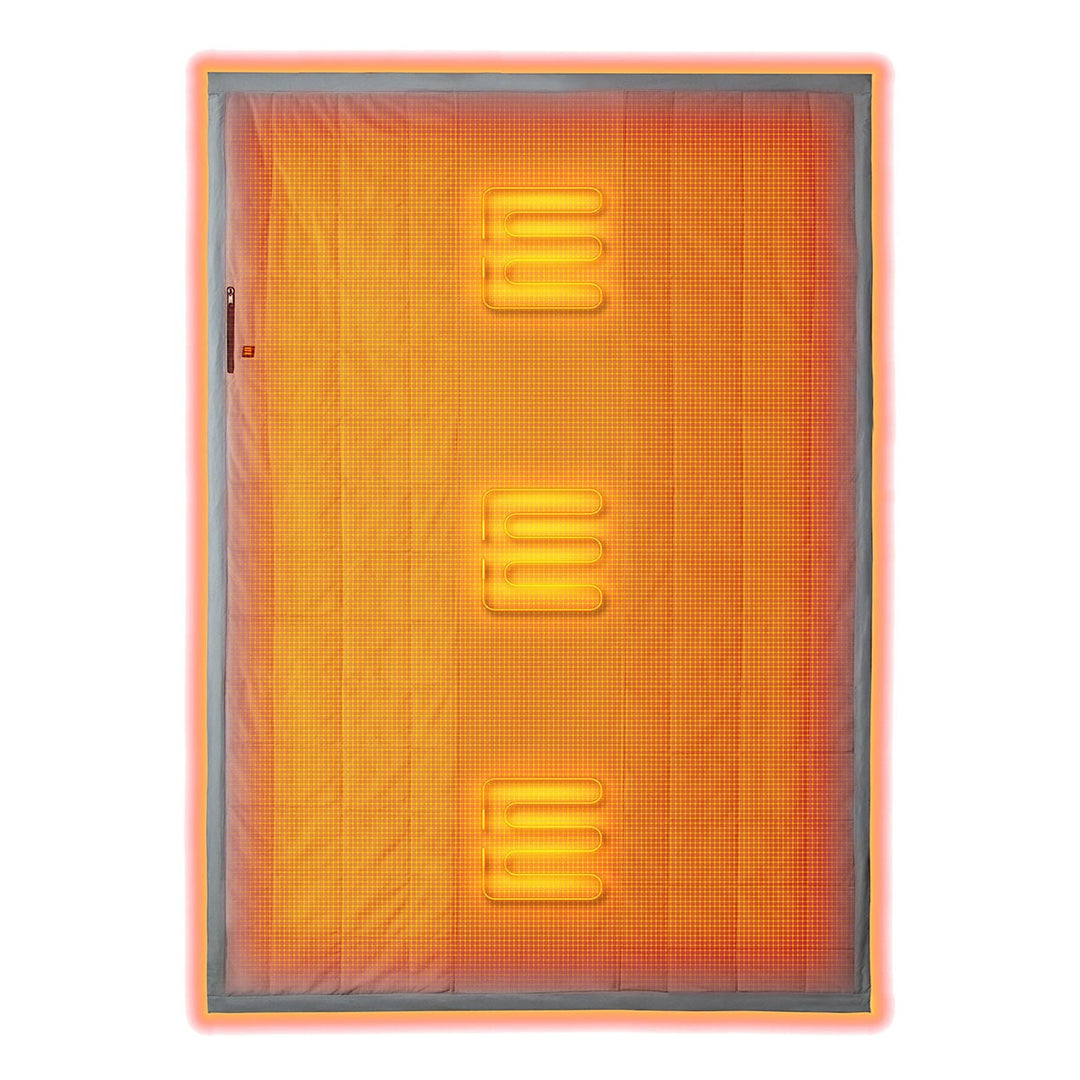 Warmteparadijs™ Verwarmde buitendeken met ingebouwde powerbank en 3 zones