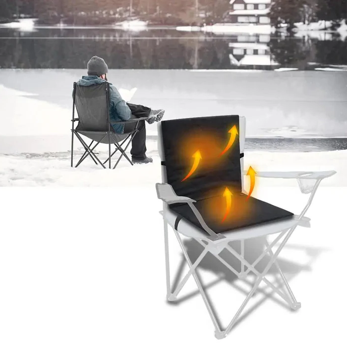 Warmteparadijs™ Verwarmd zitkussen met USB en drie warmtestanden