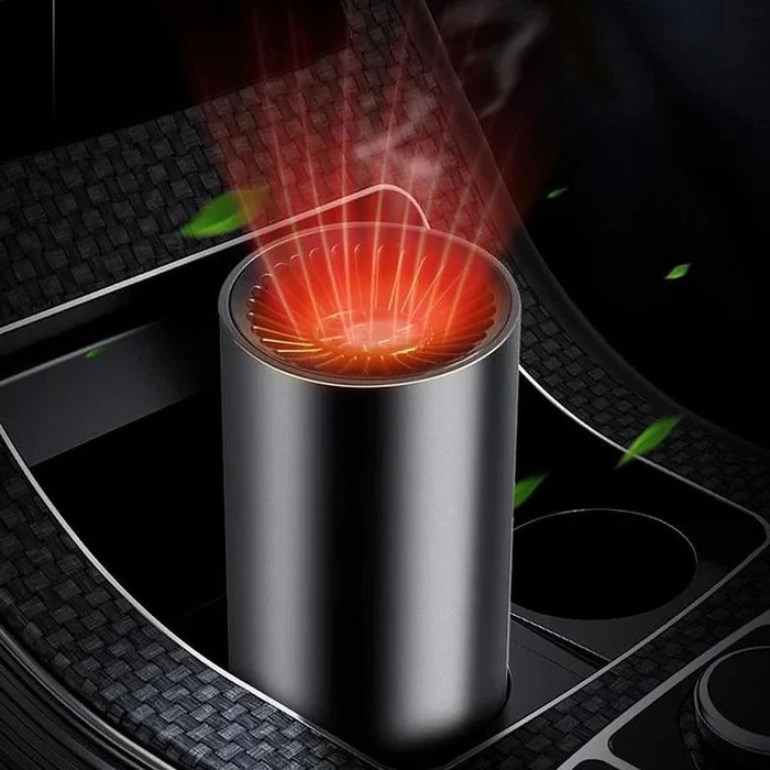 Warmteparadijs™ Bekervormige autokachel 12V 150W met 360° draaibare kop