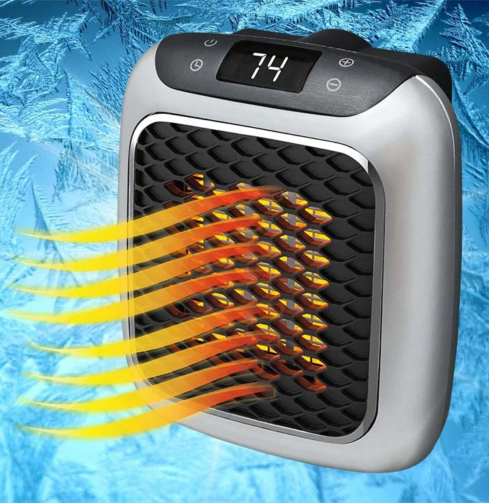 Warmteparadijs™ Draagbare ventilatorkachel 800 W met timer