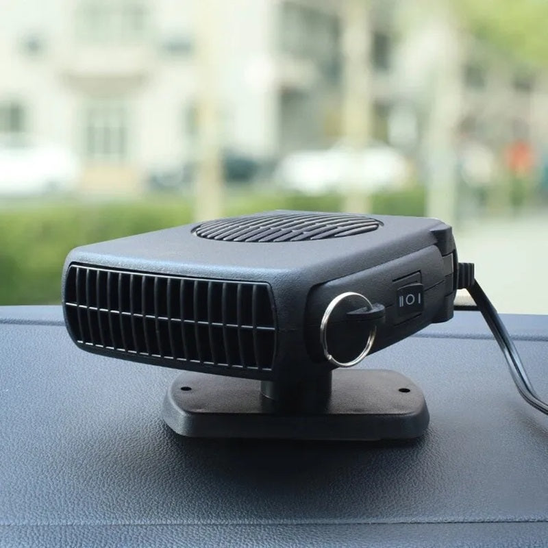 Warmteparadijs™ Draagbare autokachel 12V met antislip 360° voet
