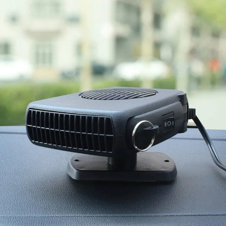 Warmteparadijs™ Draagbare autokachel 12V met antislip 360° voet