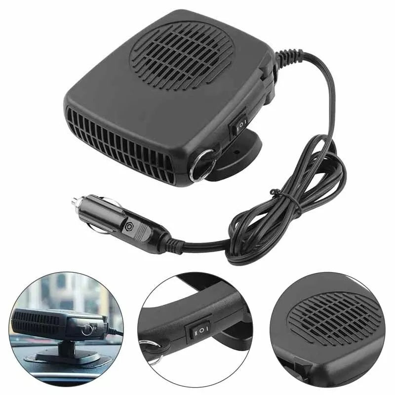Warmteparadijs™ Draagbare autokachel 12V met antislip 360° voet