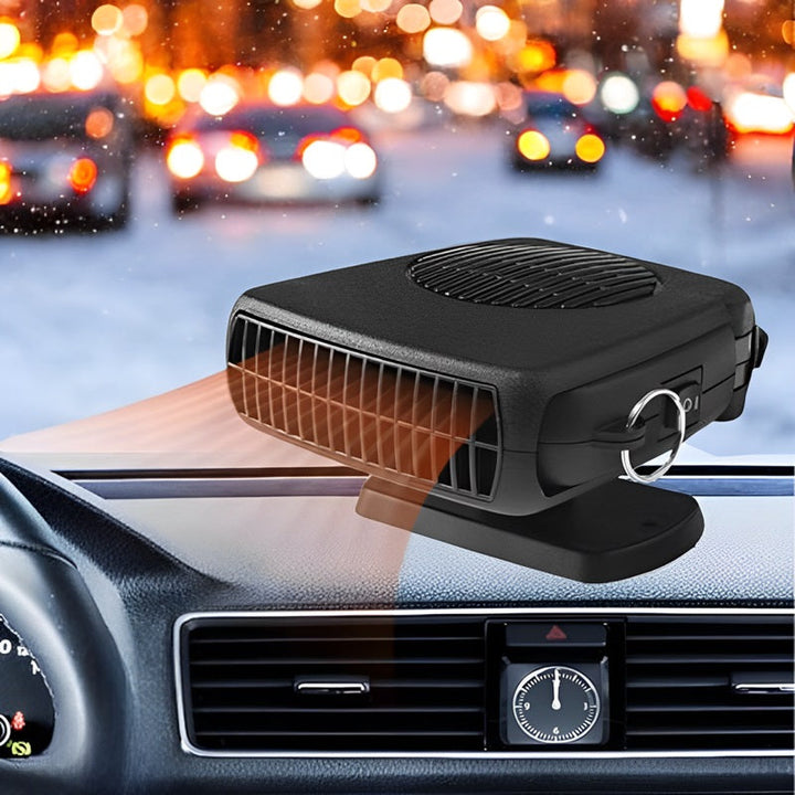 Warmteparadijs™ Draagbare autokachel 12V met antislip 360° voet