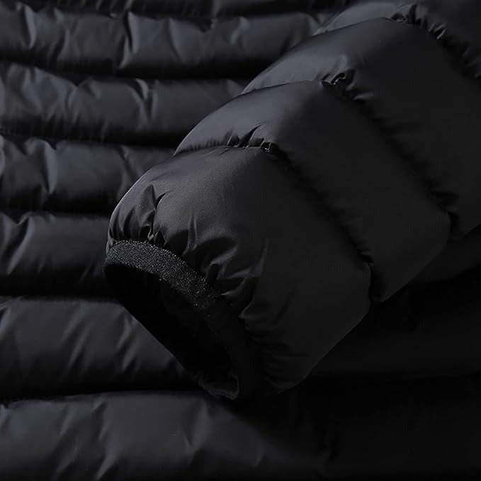 Warmteparadijs™ Verwarmde pufferjas met 9 warmtezones en capuchon