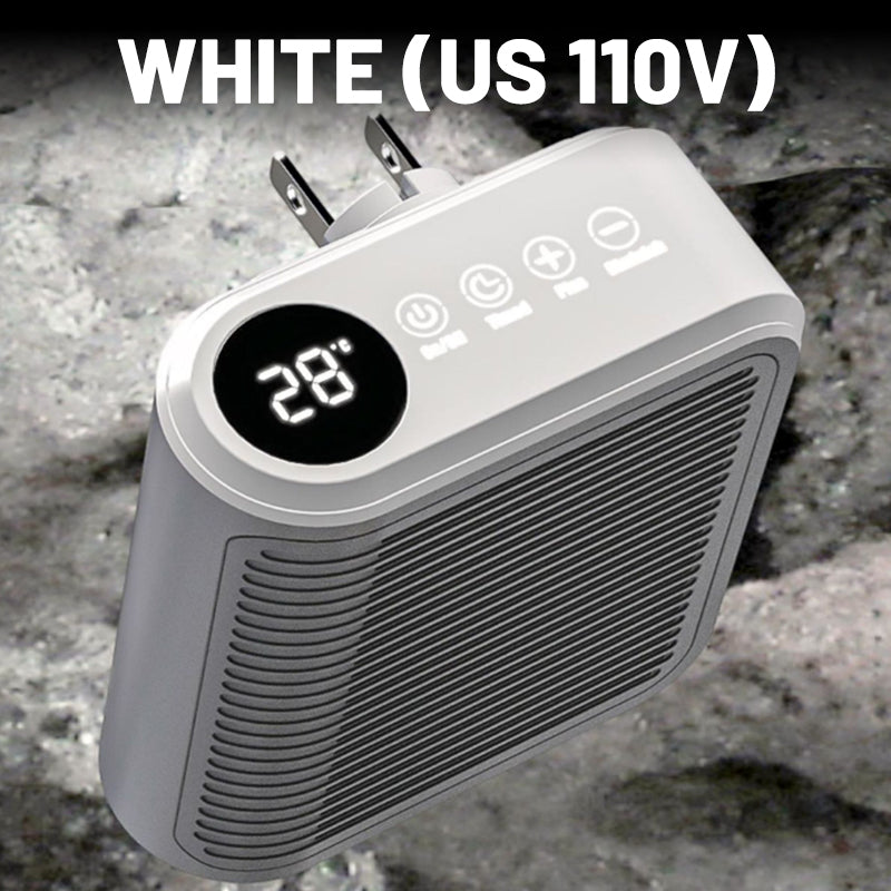 Warmteparadijs™ Stopcontactkachel 800 W met thermostaat en timer