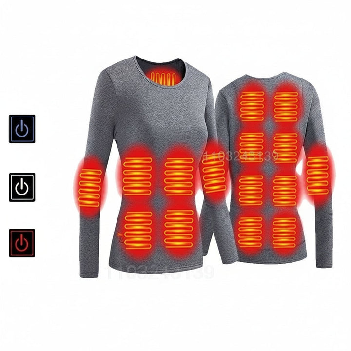 Warmteparadijs™ USB-verwarmd thermo-ondergoed met warmtezones